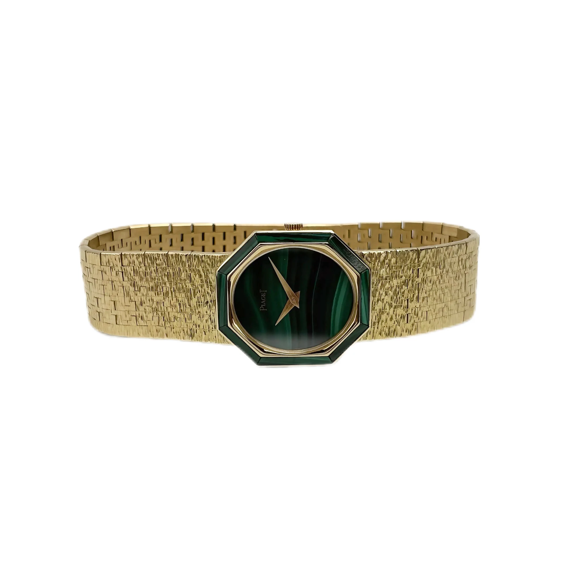 Piaget Emperador Gold Malachite reference 9341 luxury watch — view 4