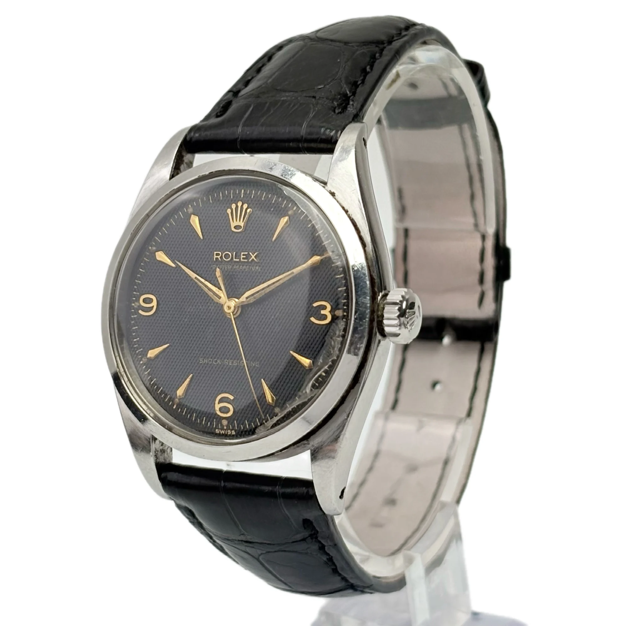 Rolex Oyster Perpetual Very Rare reference 6352 luxury watch — view 3