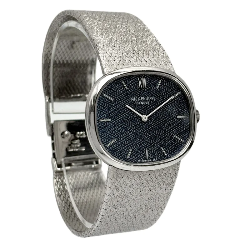 Patek Philippe Golden Ellipse Special Dial 3545/2 – 32 × 27 mm White Gold – view 3