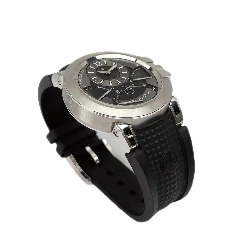 Harry Winston Ocean Triple Retrograde Chronograph 400/MCRA44W-3 – 44 mm White Gold – view 4