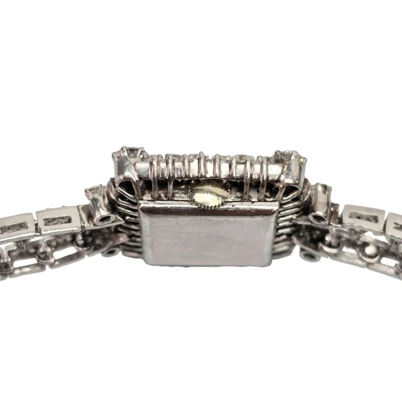 Vintage Ebel Diamond-Set Jewellery Watch – 21.3 × 21.3 mm White Gold – view 4
