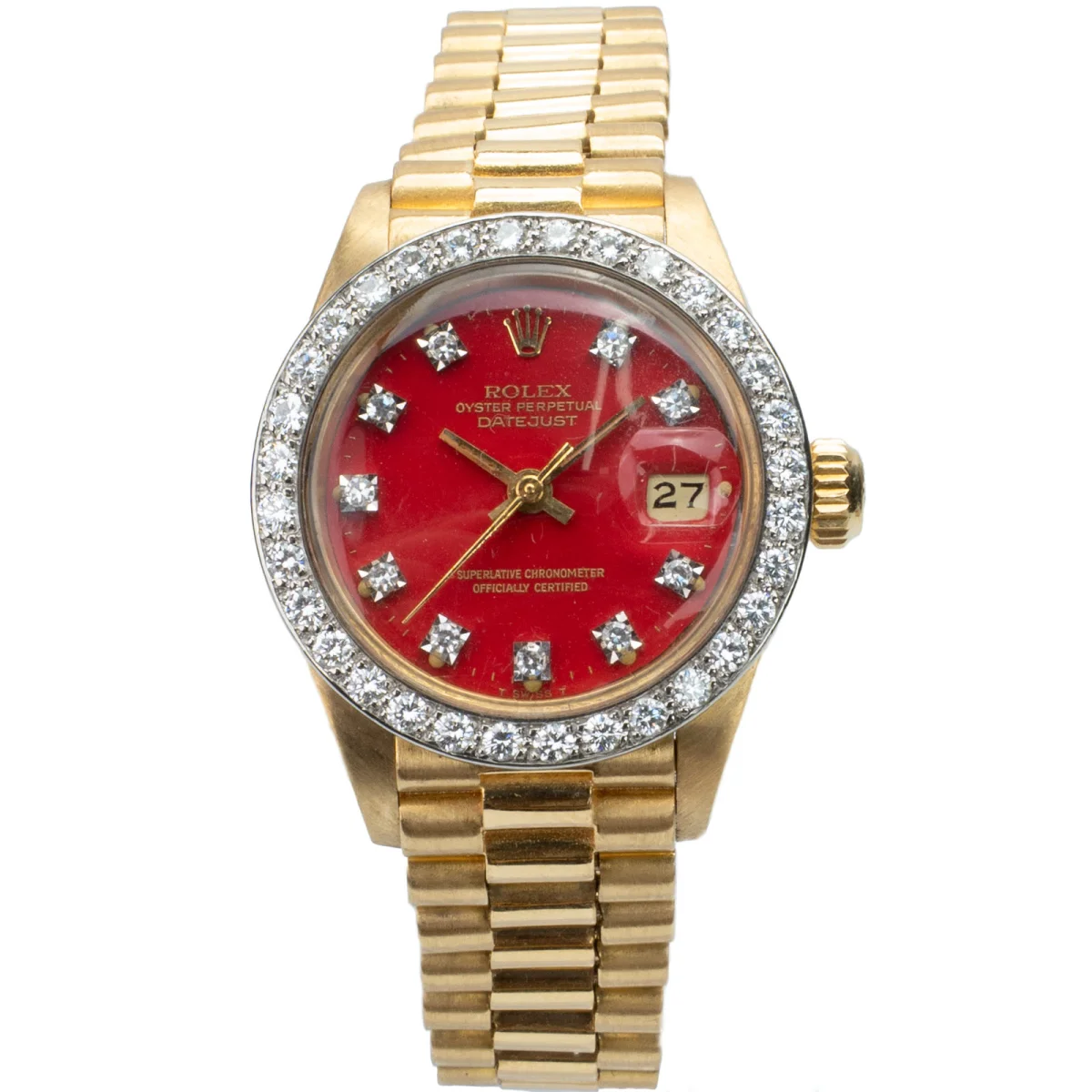Rolex datejust Ref. 6917 luxury watch — front view