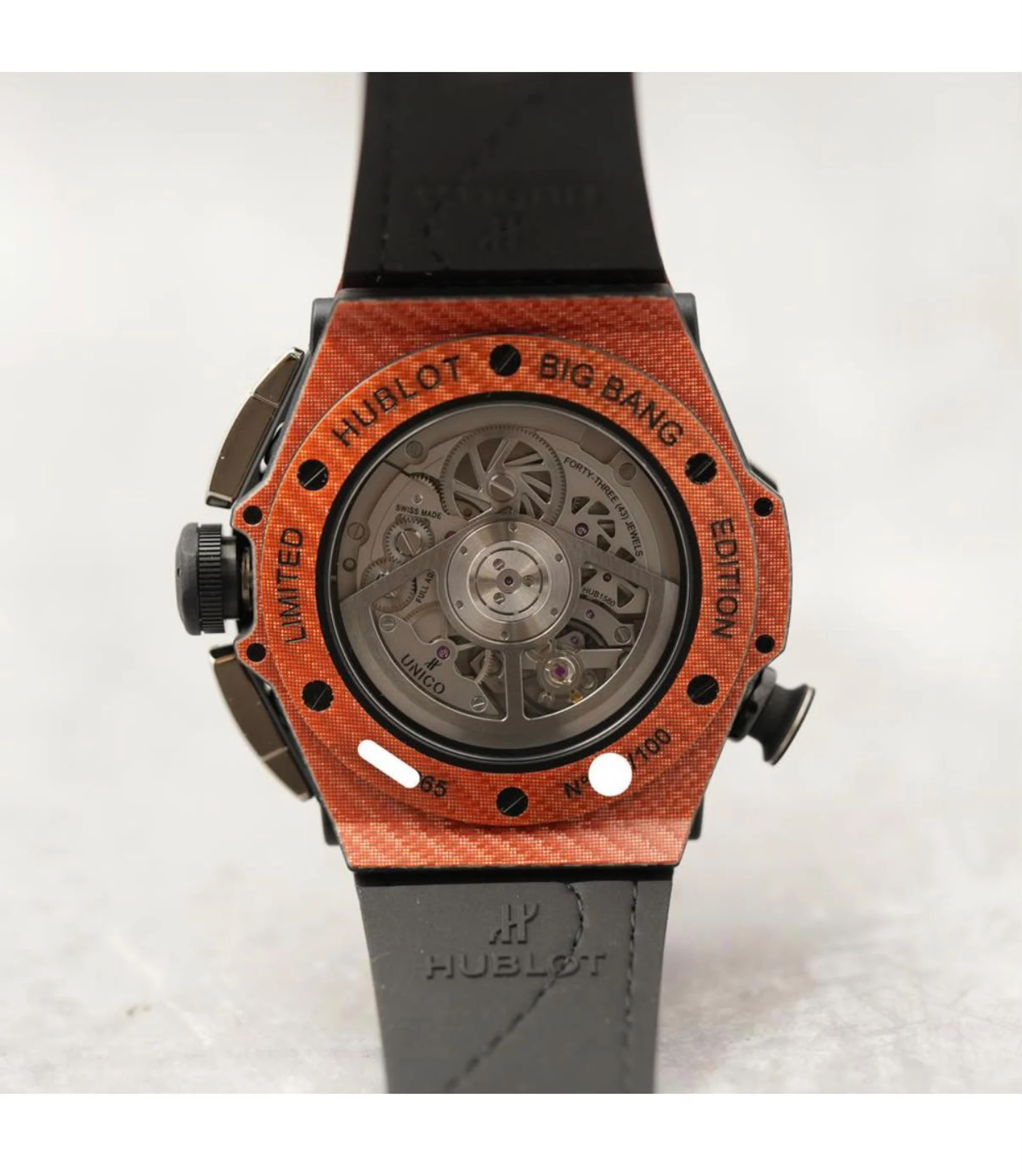 Hublot Big Bang Unico Golf Orange Carbon 45mm Ref. 416.YO.1120.VR — gallery view 5