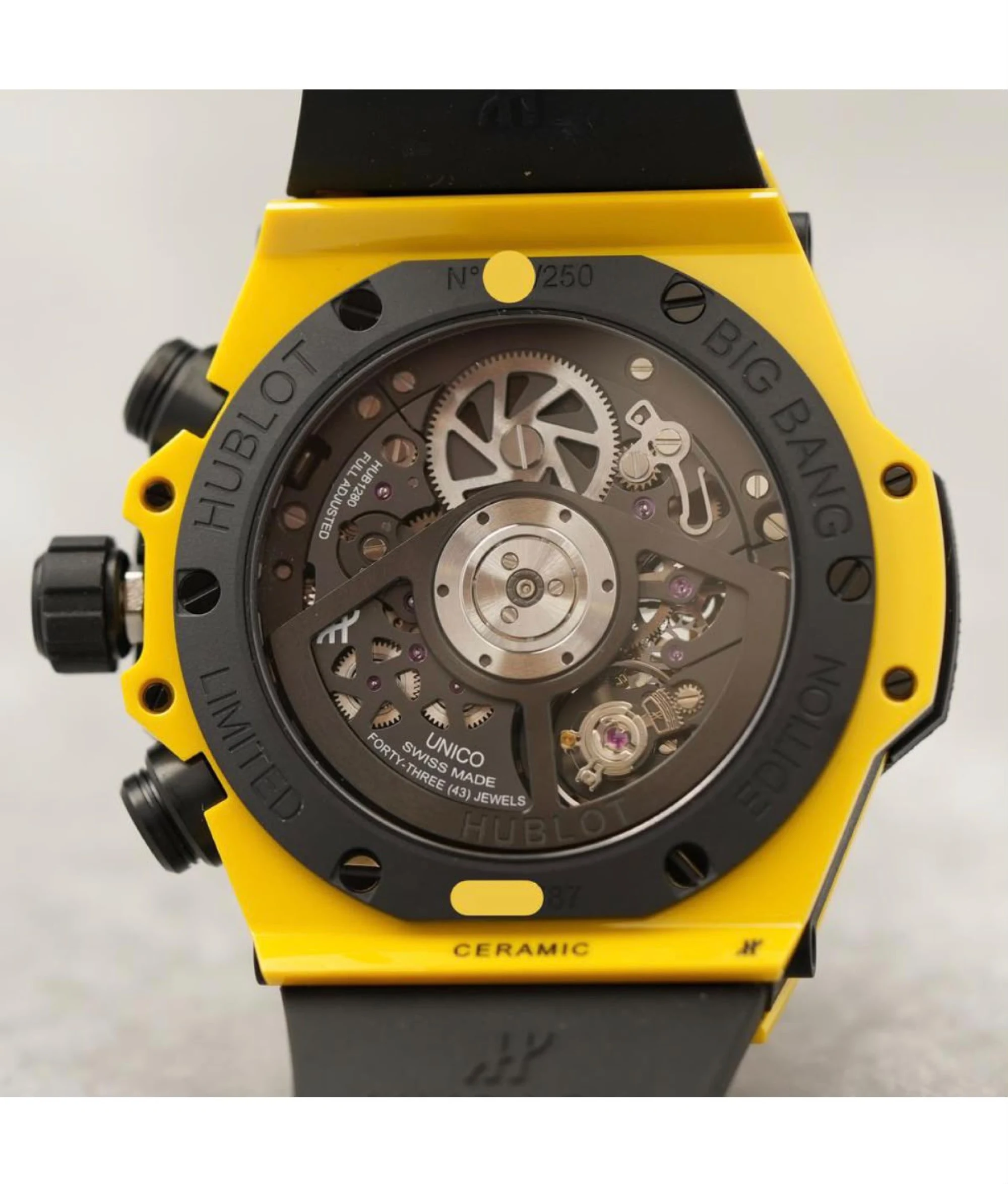 Hublot Big Bang Unico Yellow Magic 42 мм 441.CY.471Y.RX — редкое лимитированное издание — фото 7
