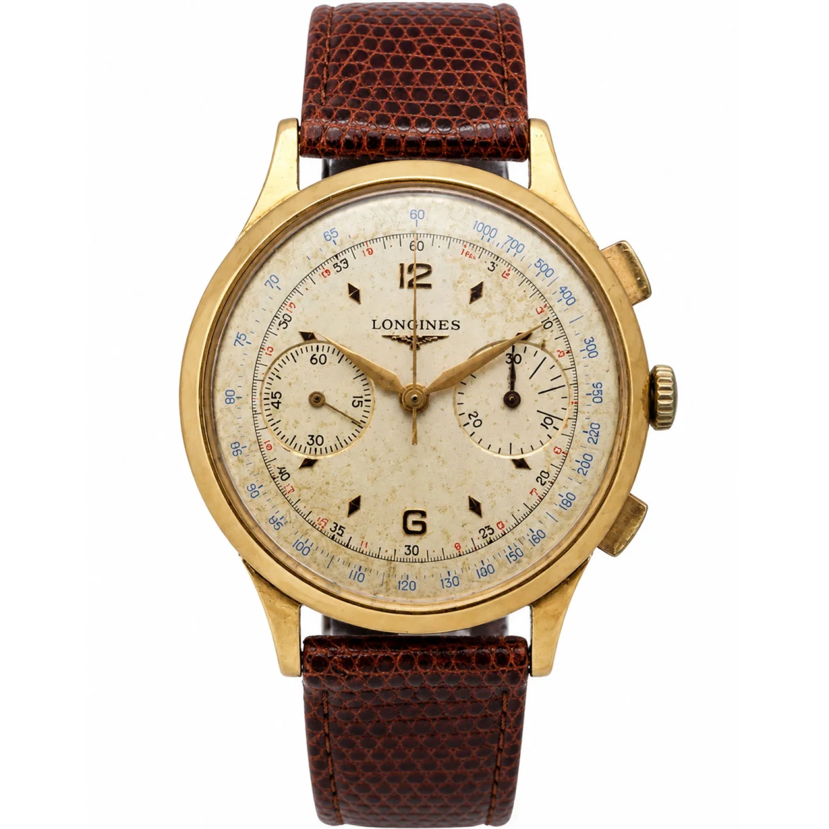 Longines Flyback Chronograph Ref. 5967-8 luxury watch — front view