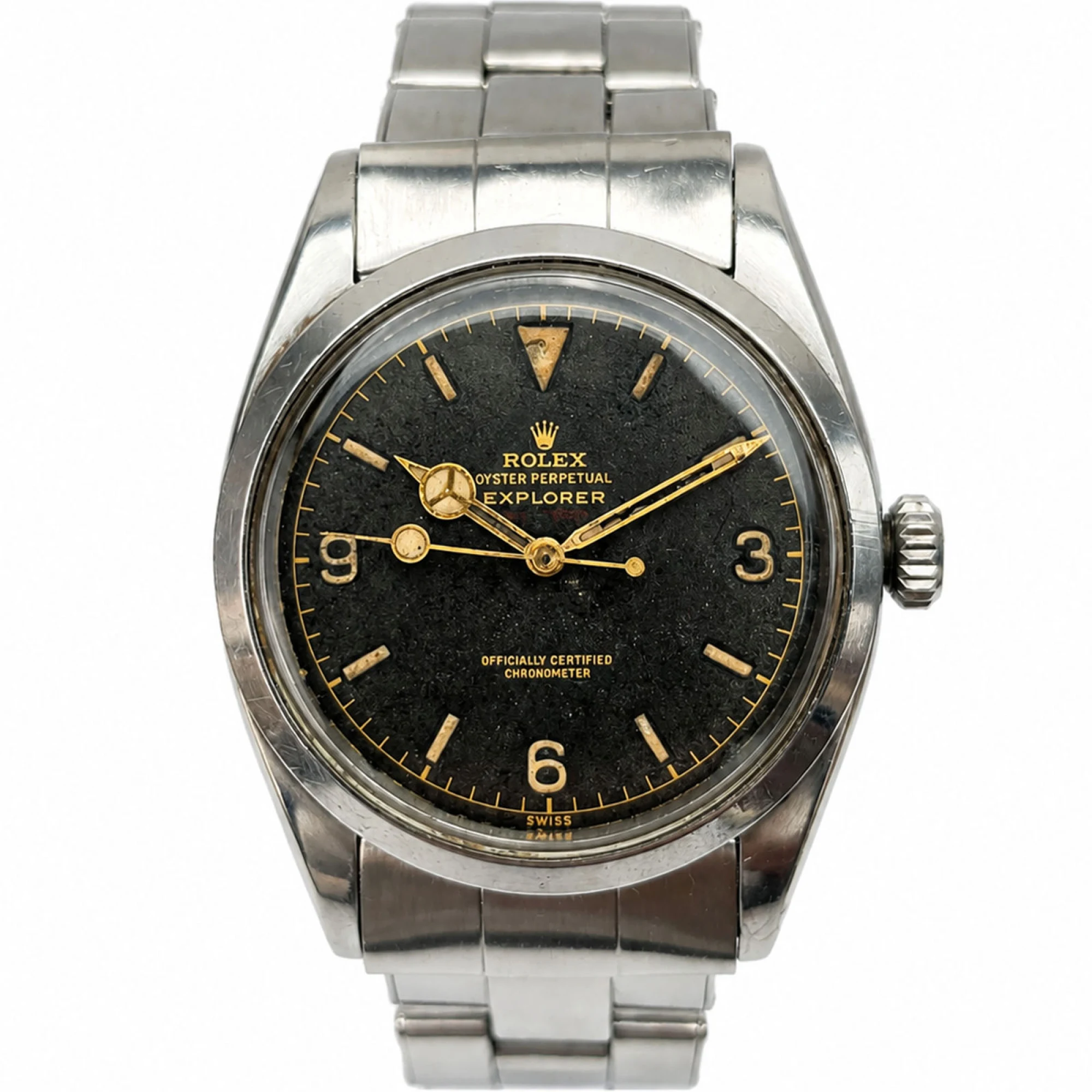 Rolex Explorer, реф. 6610 — вид спереди
