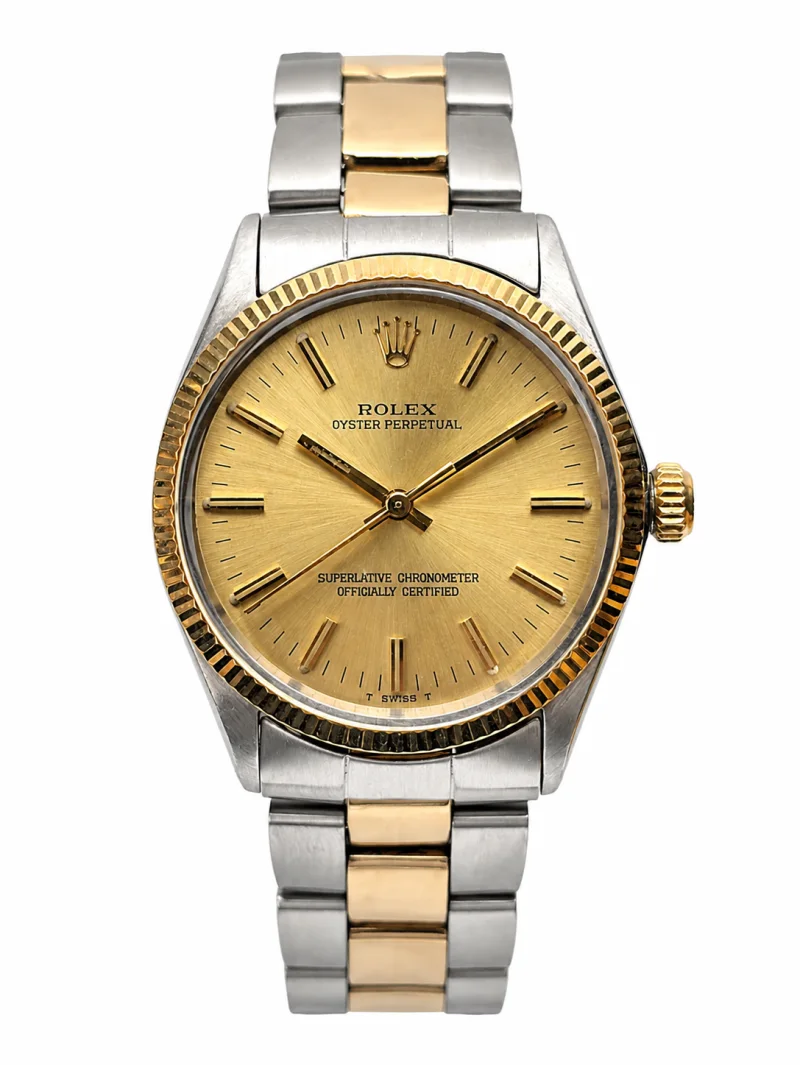 Vintage Rolex Oyster Perpetual 1005 – 35 mm Steel & Yellow Gold