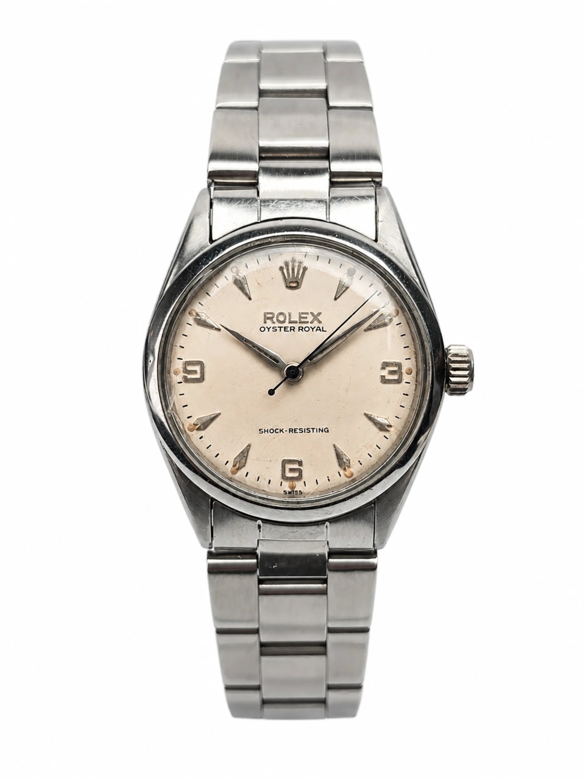 Rolex Oyster Royal Ref. 6444 — Special Vintage Watch — front view