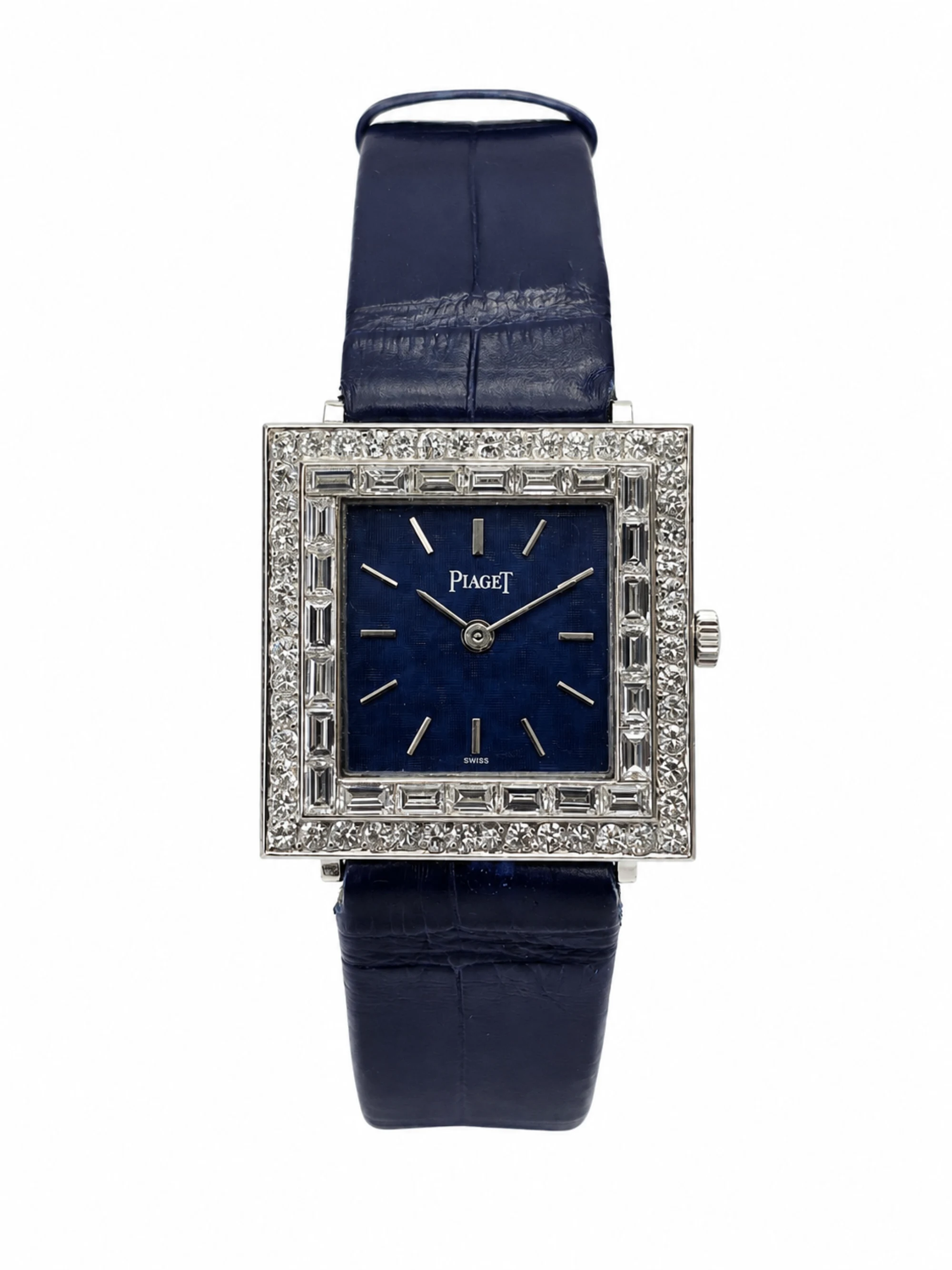 Piaget Vintage White Gold Dress Watch Ref. 9205 luxury watch — front view