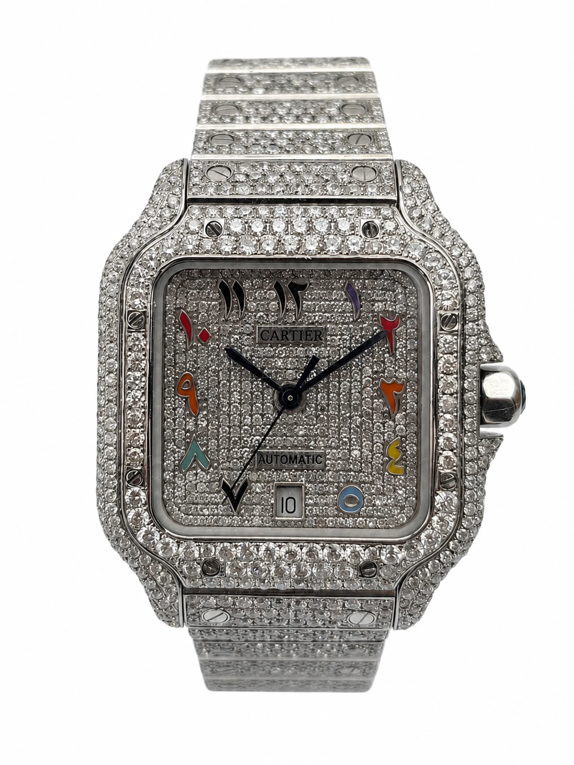 Cartier Santos Ref. 4072 — front view