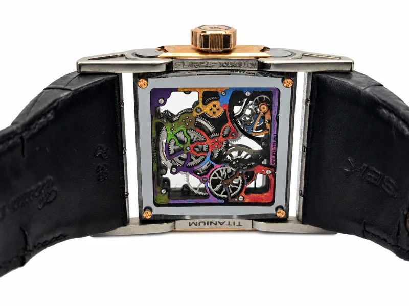 Hysek Furtif Skeleton Tourbillon FU02 T00 M02 – 44 × 51 mm Titanium – view 4