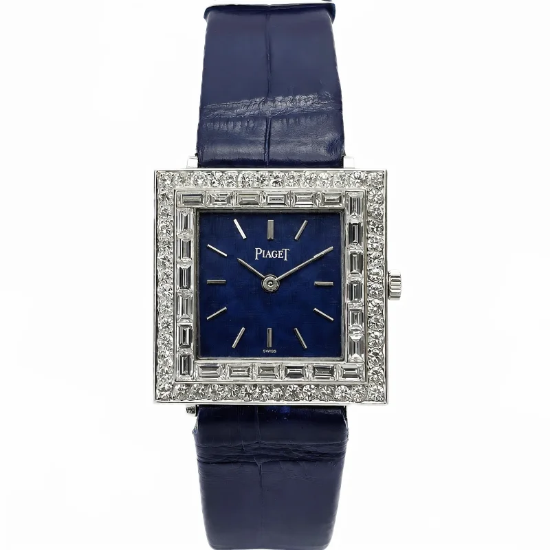 Piaget Vintage White Gold Dress Watch 9205 – 25 × 25 mm White Gold