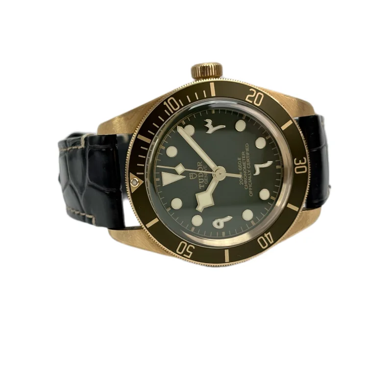 Tudor Black Bay Fifty-Eight 18K 79018V – UAE 50th Engraving, Green Persian-Numeral Dial – view 4