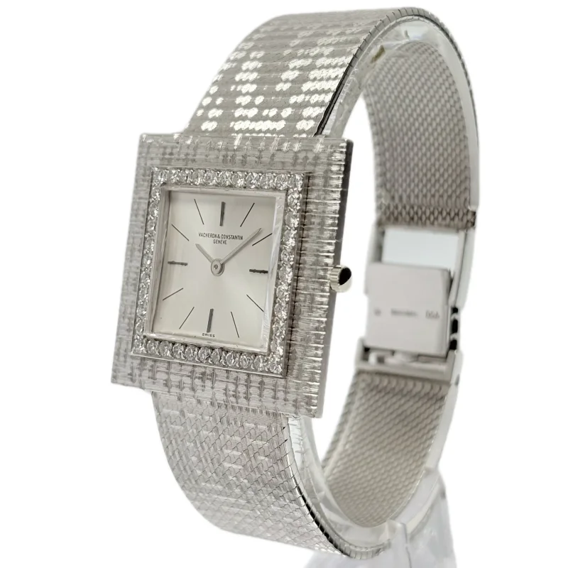 Vacheron Constantin Vintage Diamond Watch 6638 – 31 × 31 mm White Gold – view 2