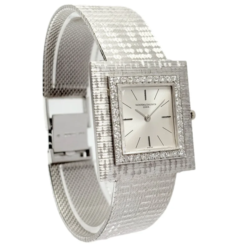 Vacheron Constantin Vintage Diamond Watch 6638 – 31 × 31 mm White Gold – view 4