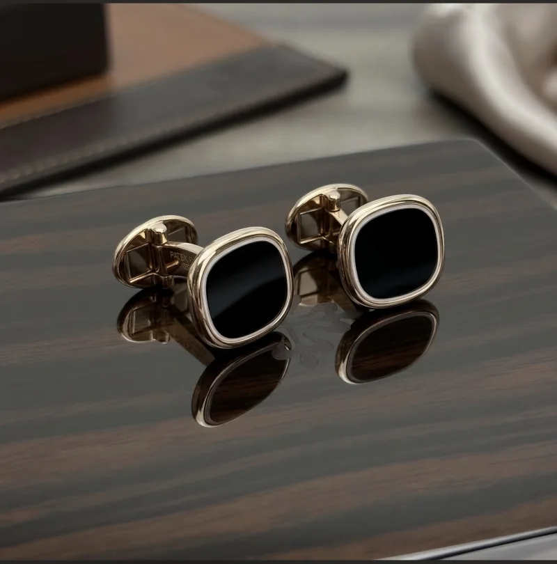 Patek Philippe Black Square Cufflinks – view 3