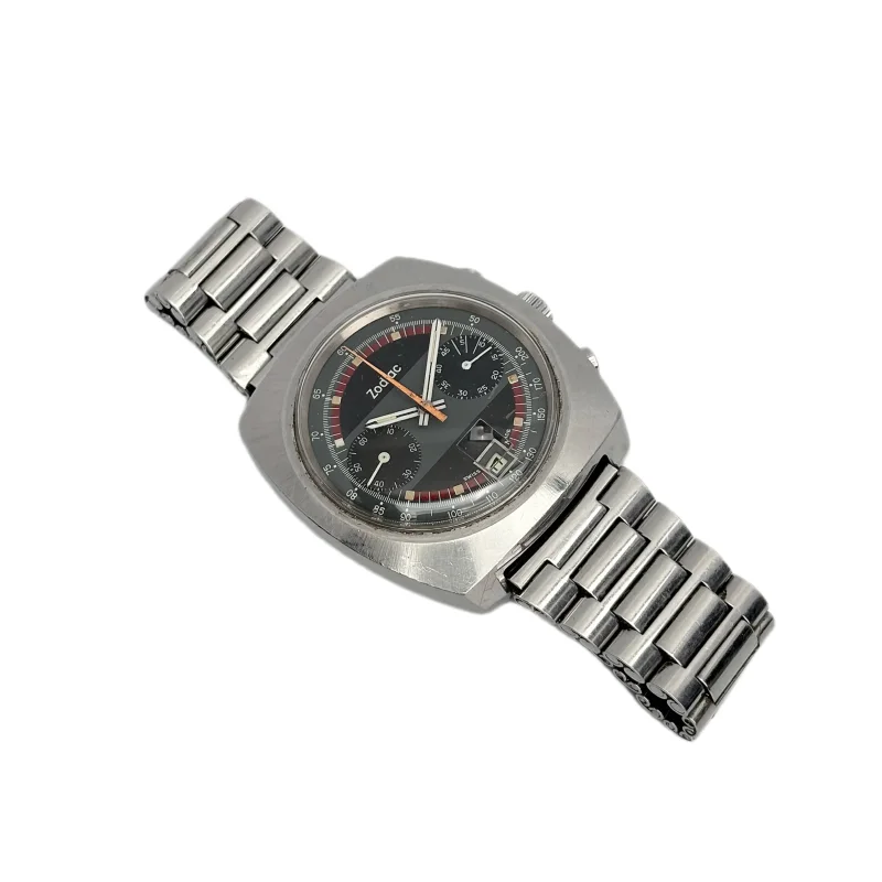 Vintage Zodiac Valjoux Chronograph 7734 – 40 × 43 mm Steel – view 4