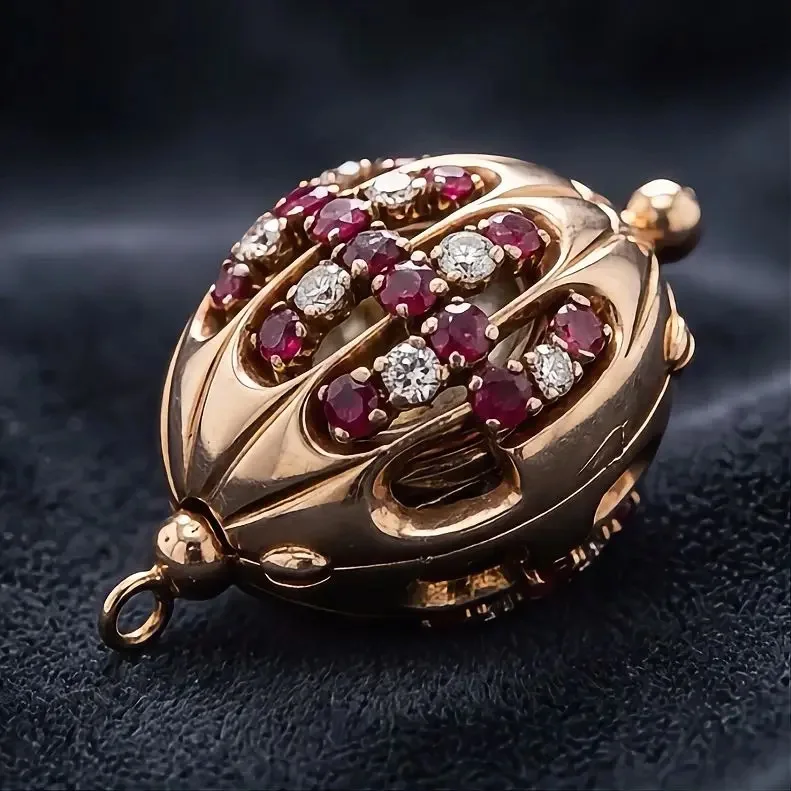 Vintage Piaget Necklace Watch – 19 mm Rose Gold – view 4
