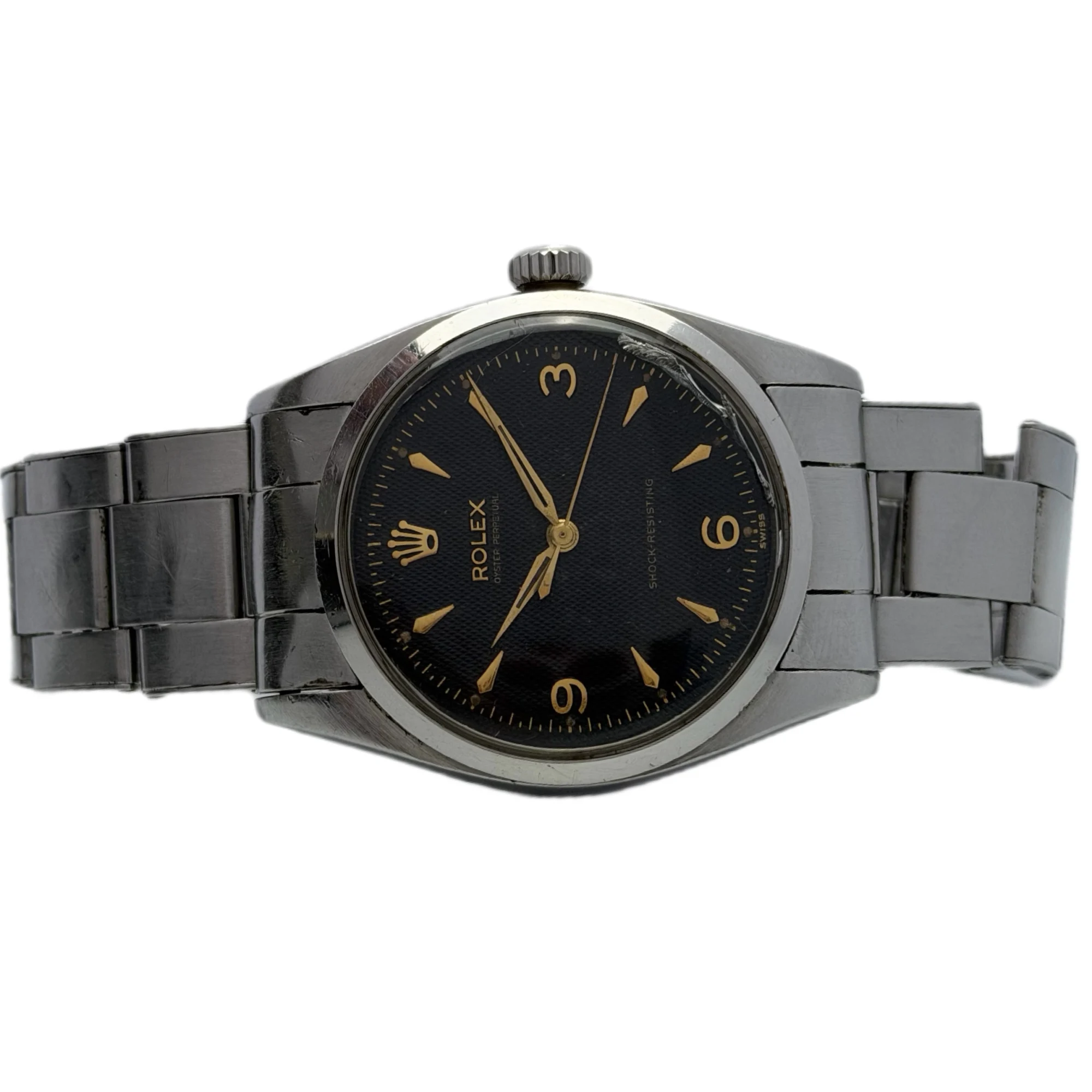 Rolex Oyster Perpetual 6352 — нержавеющая сталь, 36 мм, винтаж — фото 8