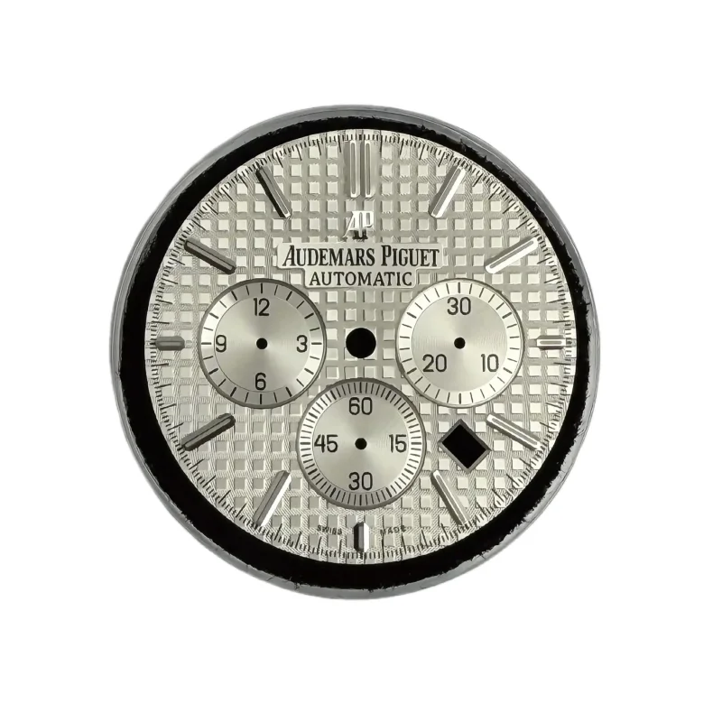 Audemars Piguet Royal Oak Chronograph Dial – Silver, 30 mm · Excellent condition – view 2