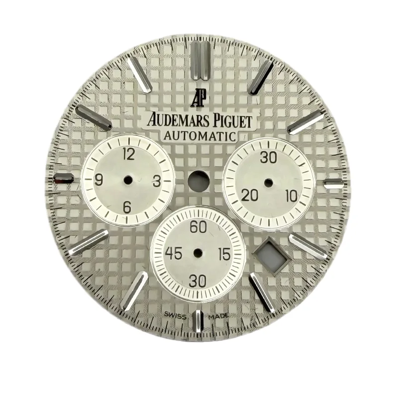 Audemars Piguet Royal Oak Chronograph Dial – Silver, 30 mm · Item 346