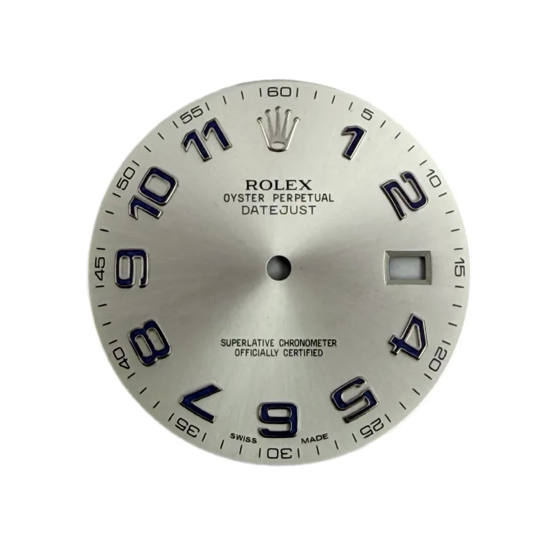 Rolex Datejust Dial – Silver, 30 mm
