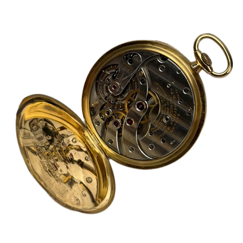 Patek Philippe Pocket Watch 417760 – 44 mm Yellow Gold · Silver dial – view 4