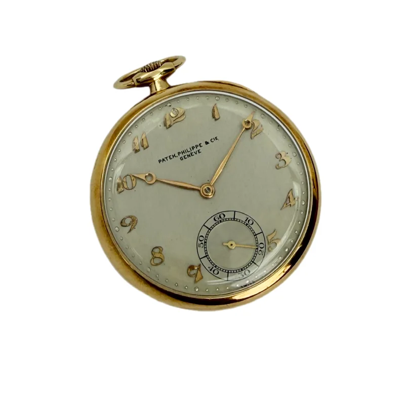 Patek Philippe Pocket Watch 417760 – 44 mm Yellow Gold · Silver dial – view 5