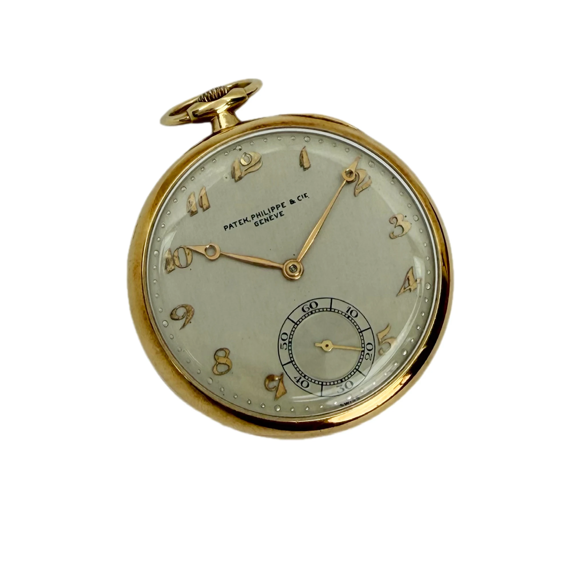 باتيك فيليب Pocket Watch 417760 – ذهب أصفر 44 مم · قرص فضي — الصورة 5