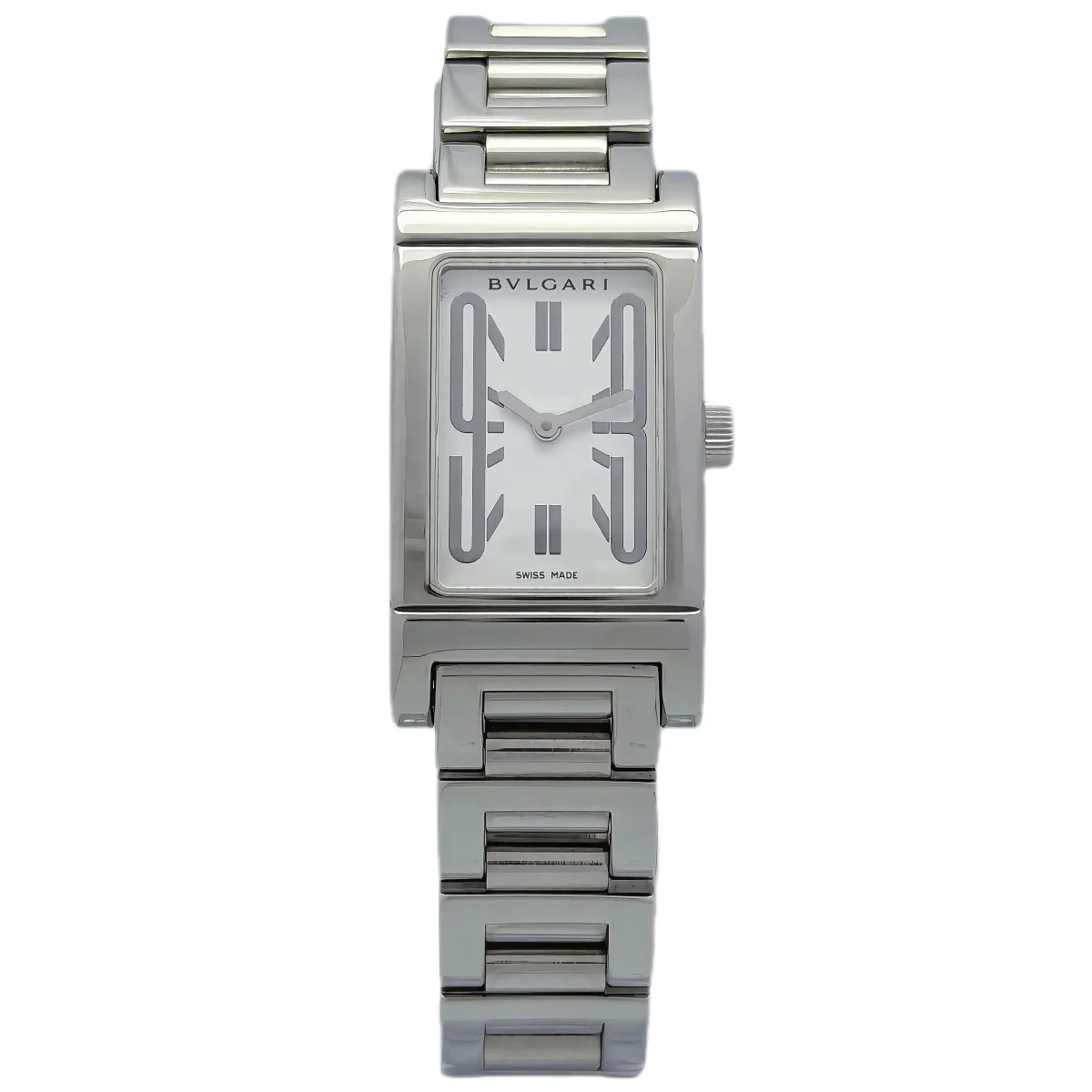 Bvlgari Rettangolo RT39S – 20.7 × 38.5 mm Steel