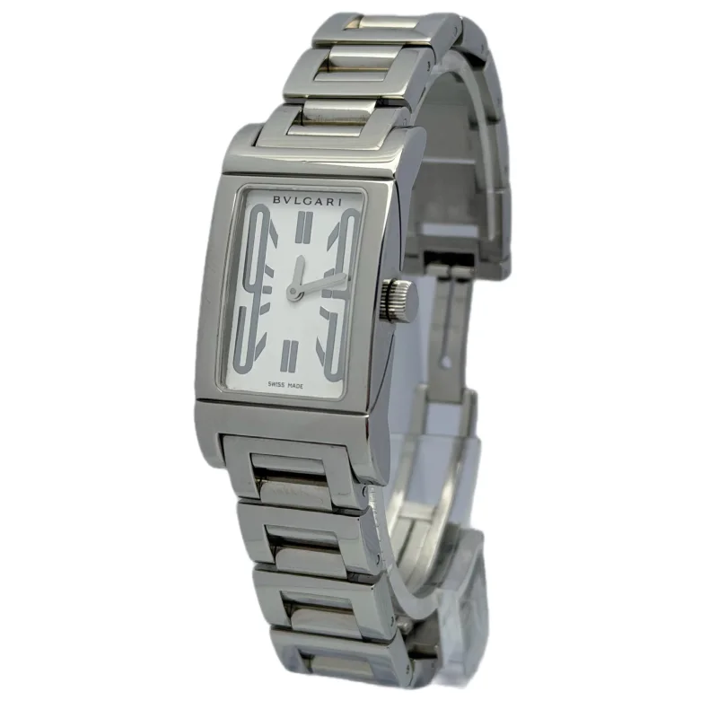 Bvlgari Rettangolo RT39S – 20.7 × 38.5 mm Steel – view 2