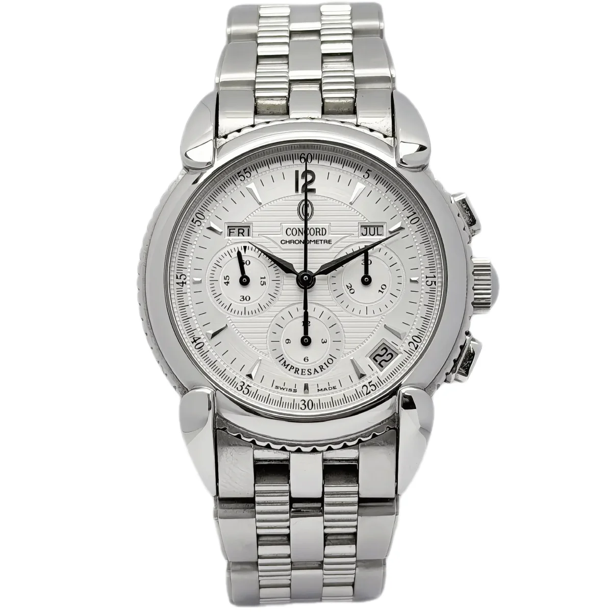 Concord Impresario Chronometer 14.G9.210 – 38 mm Steel