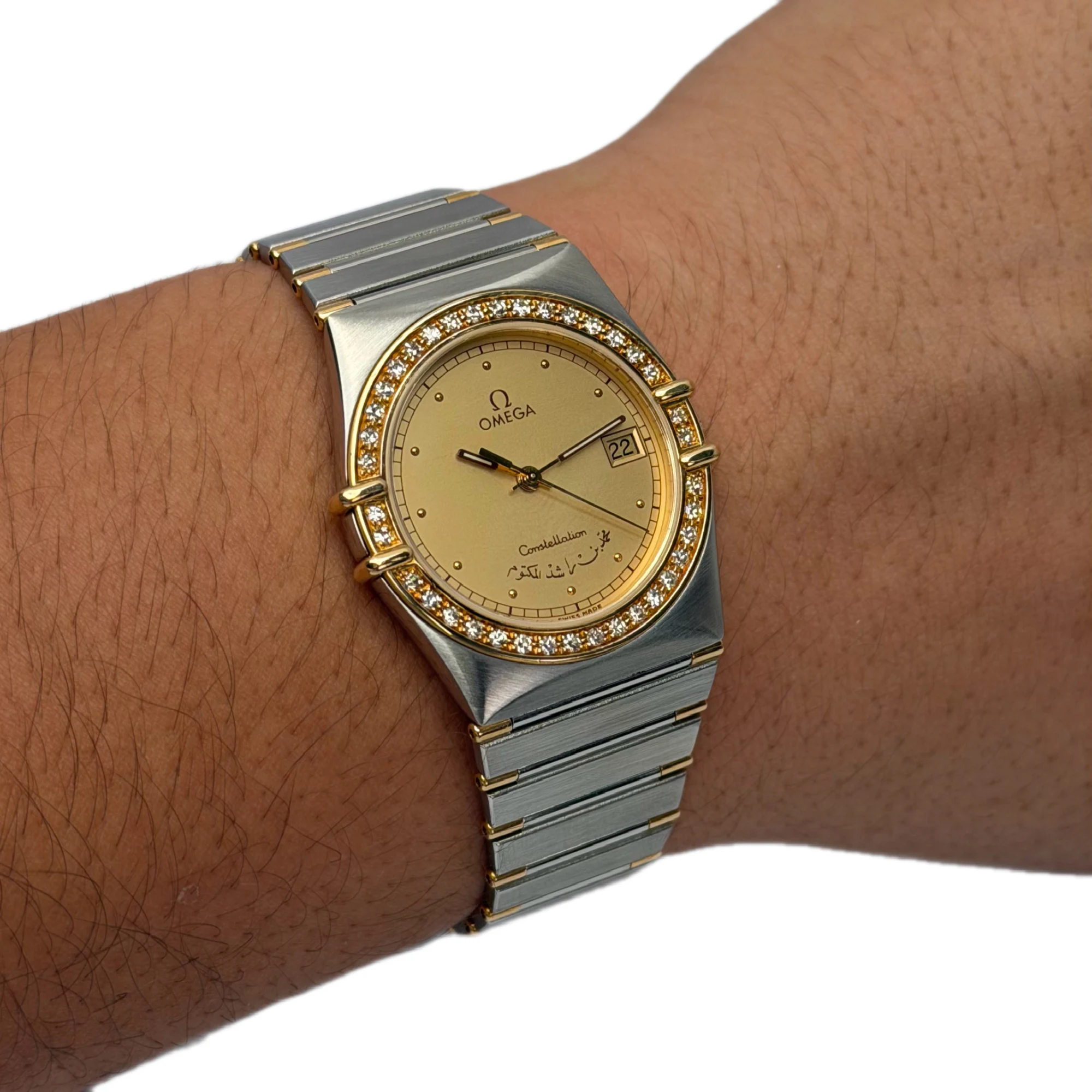 Vintage Omega Constellation 498.0876 – Sheikh Mohammed bin Rashid Emblem Dial — gallery view 6