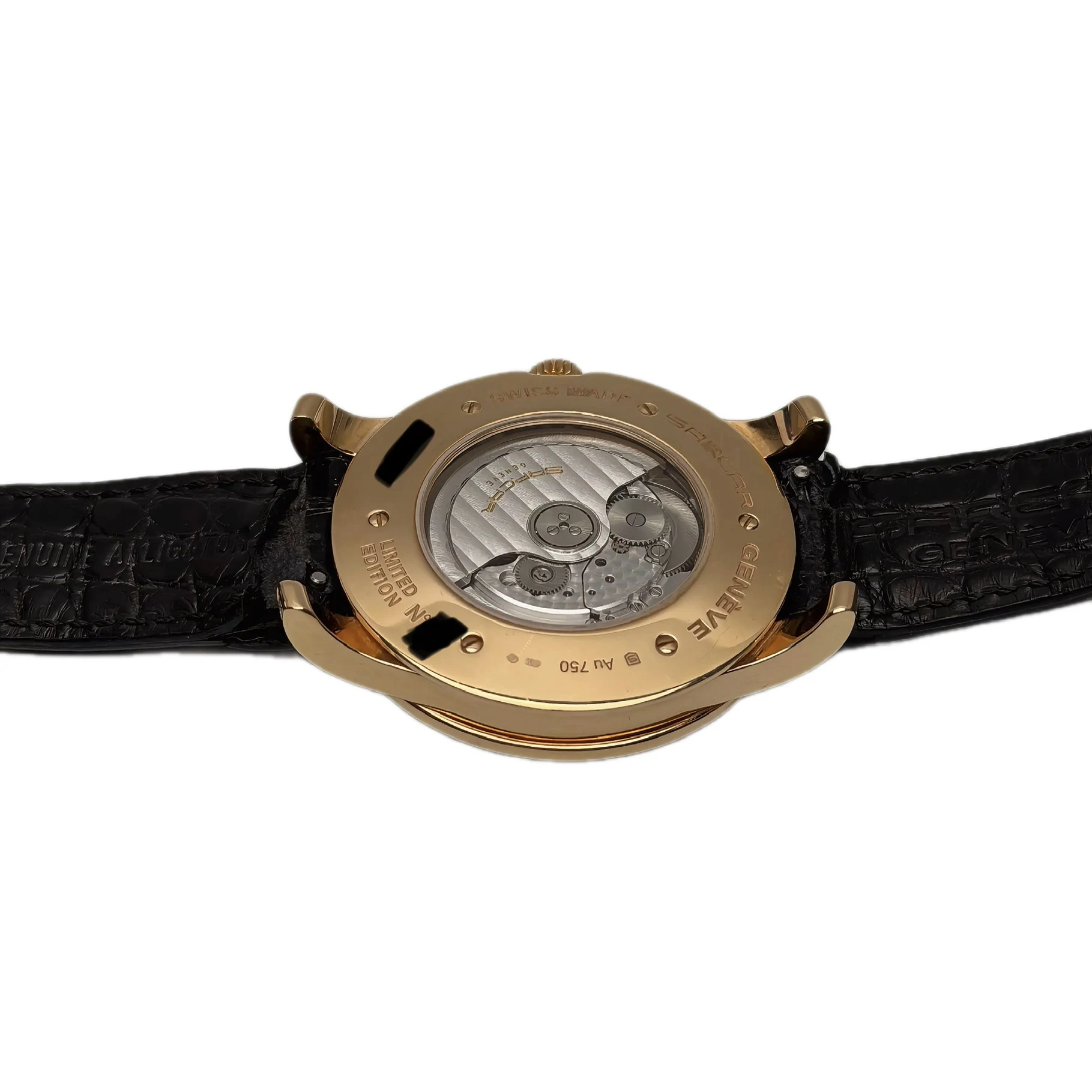 Sarcar Limited Edition A11238.R – Rose Gold, Moon Phase & Dual Time — gallery view 7