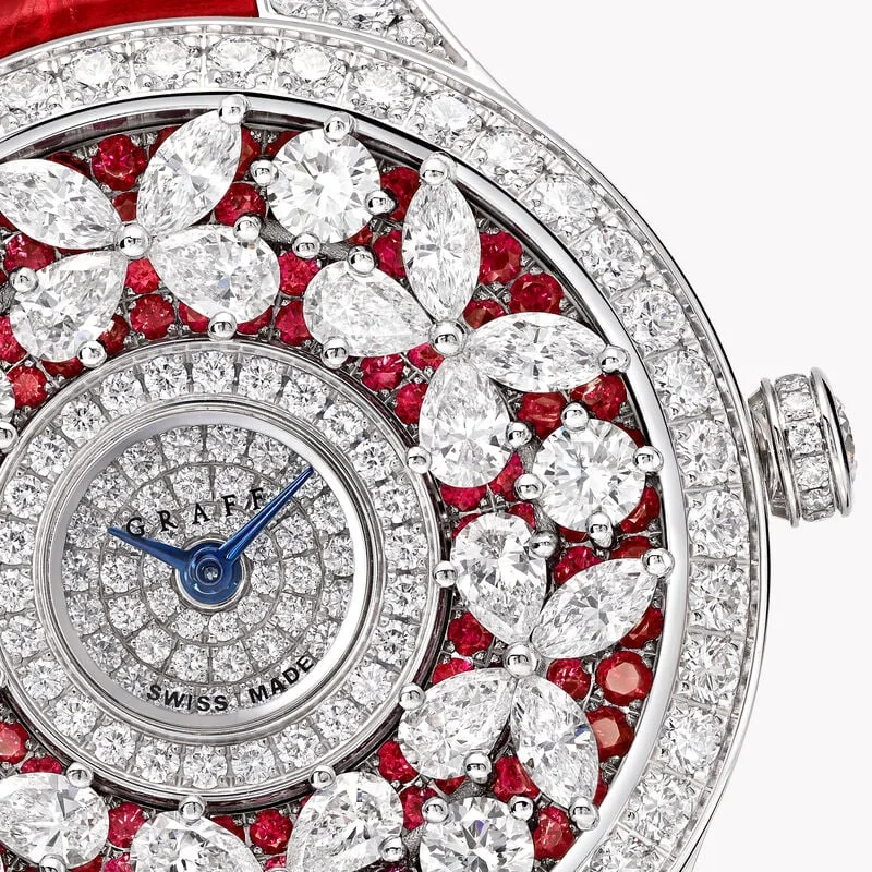Graff Butterfly Diamonds & Ruby BF32WGDE – 33 mm – view 5