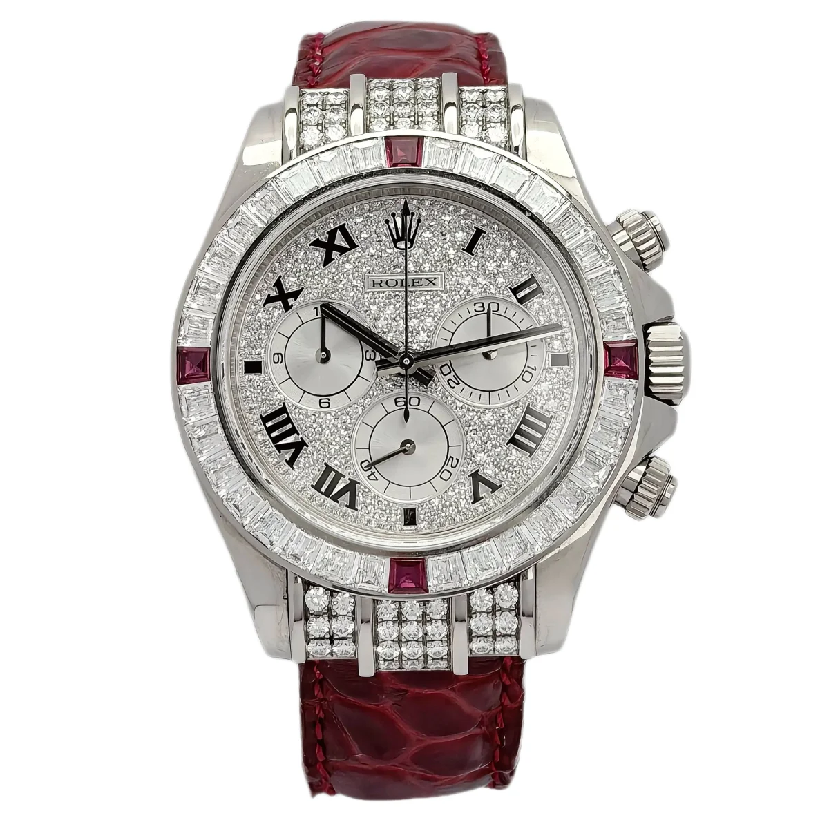 Rolex Daytona 116599 White Gold – Ruby-Set, K Serial