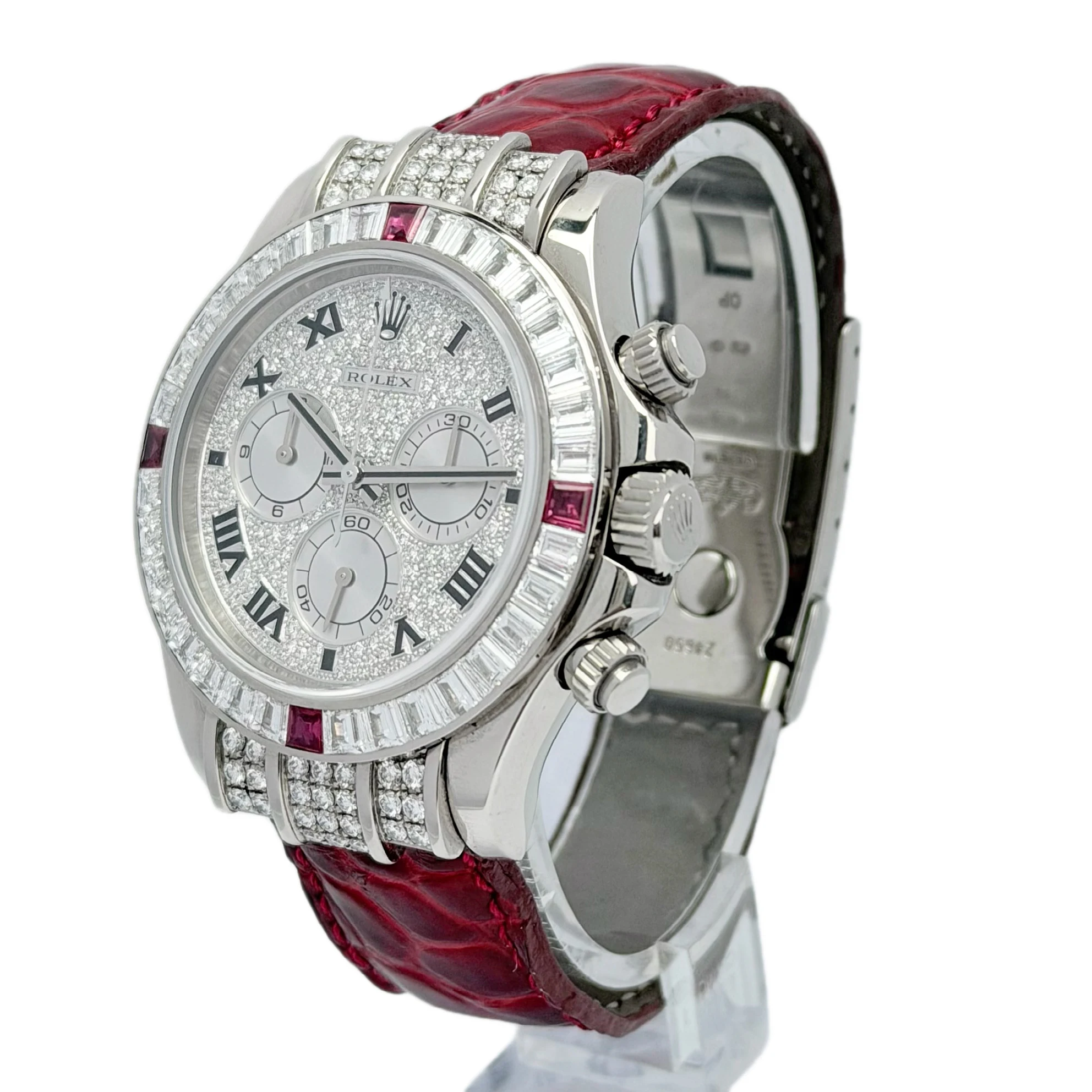 Rolex Daytona 116599 White Gold – Ruby-Set, K Serial — gallery view 3