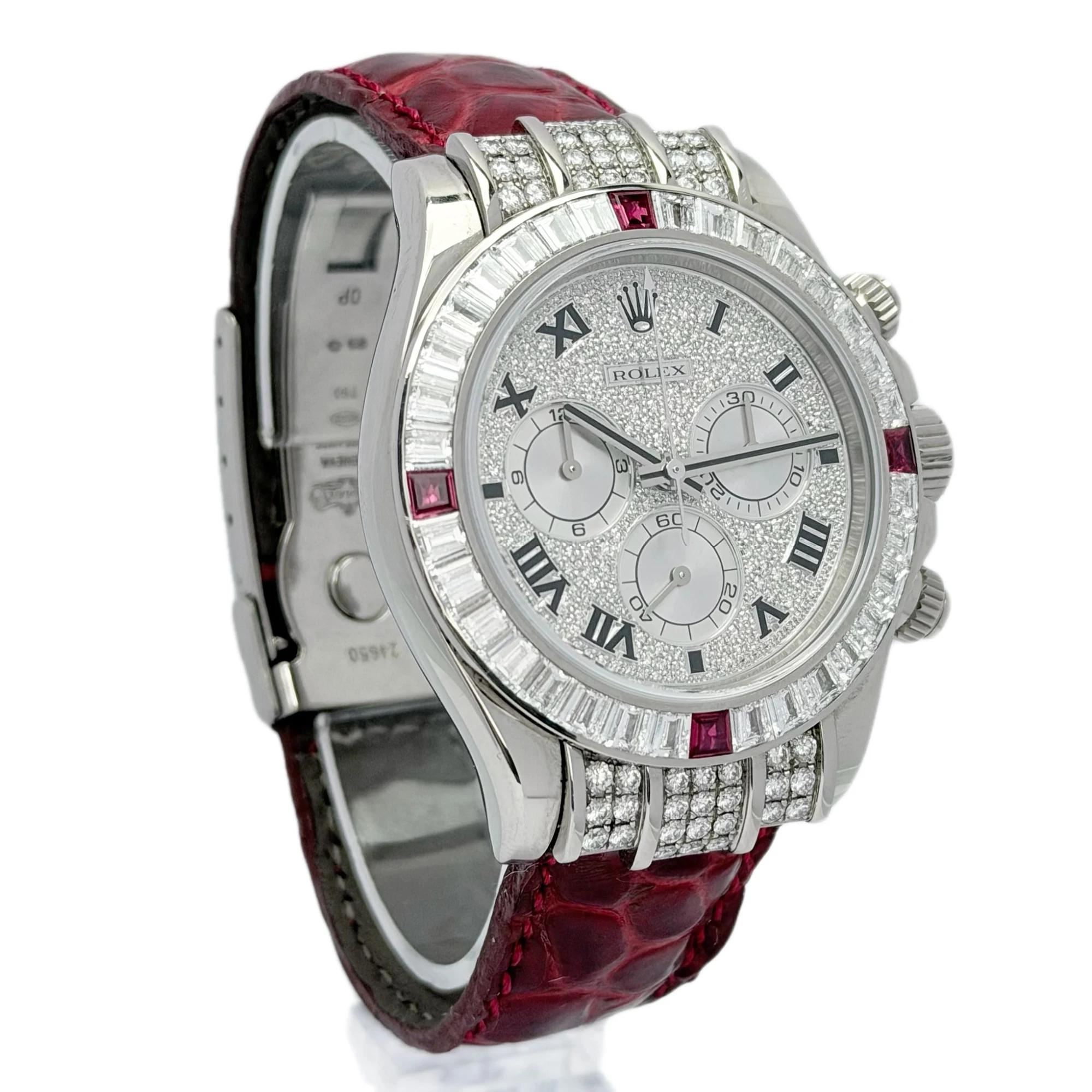 Rolex Daytona 116599 White Gold – Ruby-Set, K Serial — gallery view 4