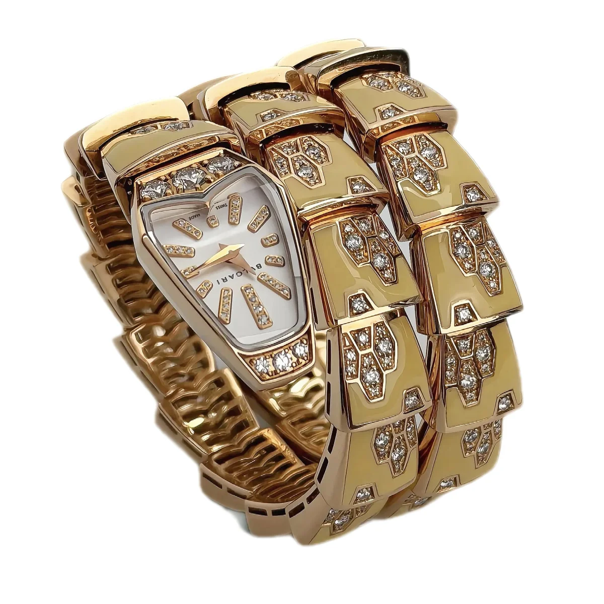Bvlgari Serpenti 101985 – 16 × 25 mm Yellow Gold