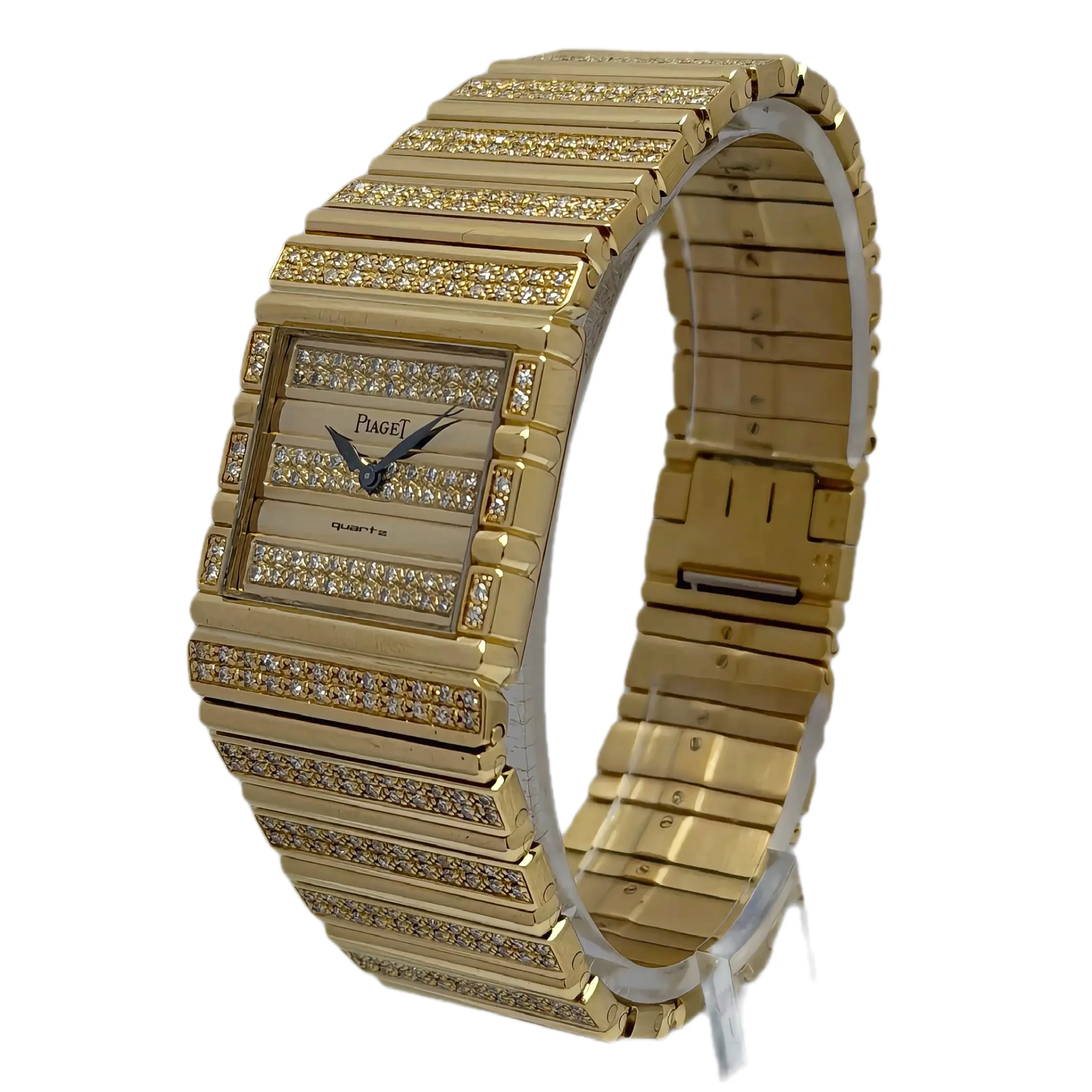 Piaget Polo 7131 C725 – Diamond-Set Yellow Gold — gallery view 2