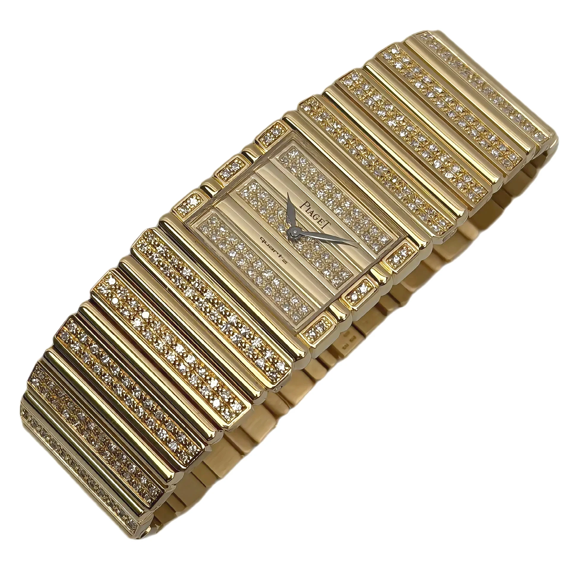 Piaget Polo 7131 C725 – Diamond-Set Yellow Gold — gallery view 6
