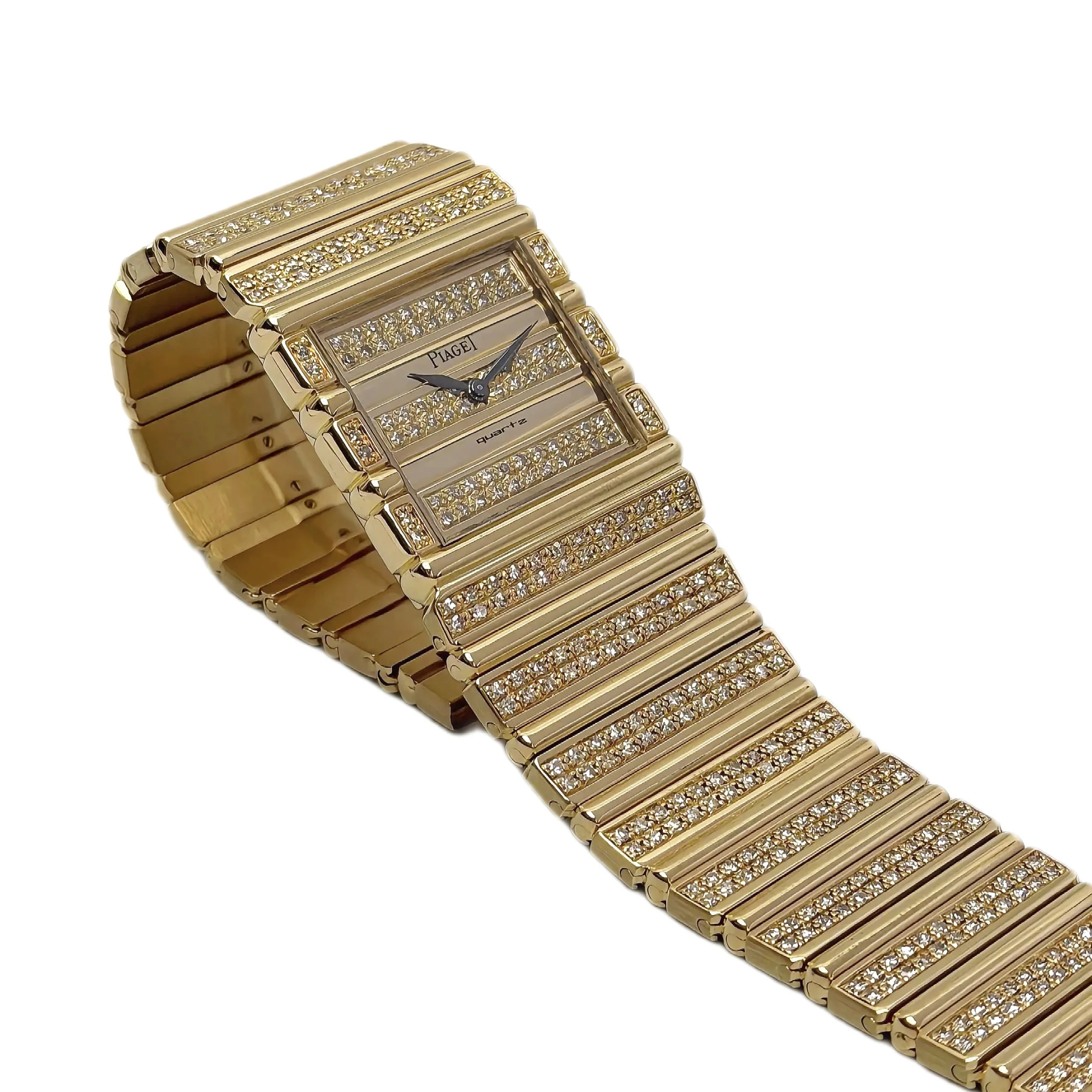 Piaget Polo 7131 C725 – Diamond-Set Yellow Gold — gallery view 7