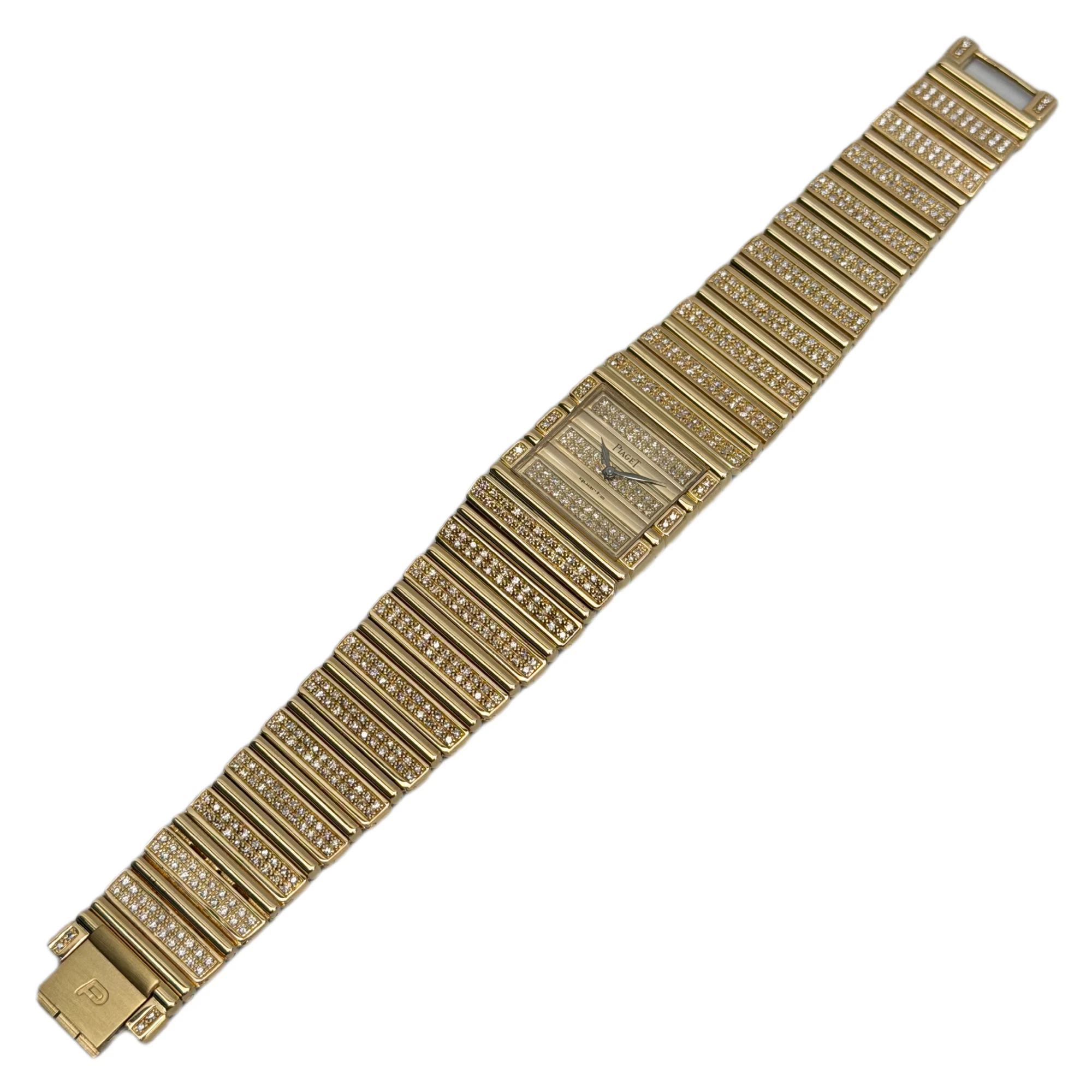 Piaget Polo 7131 C725 – Diamond-Set Yellow Gold — gallery view 8