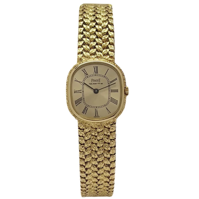 Vintage Piaget Ellipse 8968 – 1970s Yellow Gold with Box & Papers
