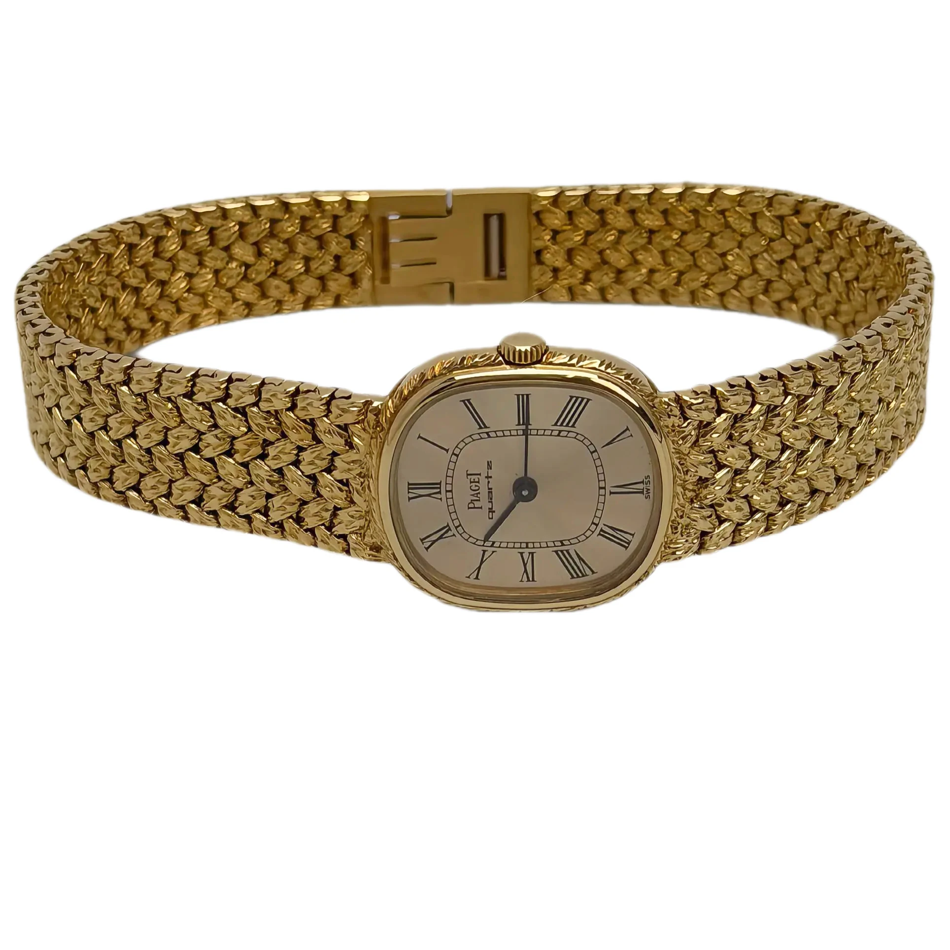 Vintage Piaget Ellipse 8968 – 1970s Yellow Gold with Box & Papers — gallery view 3