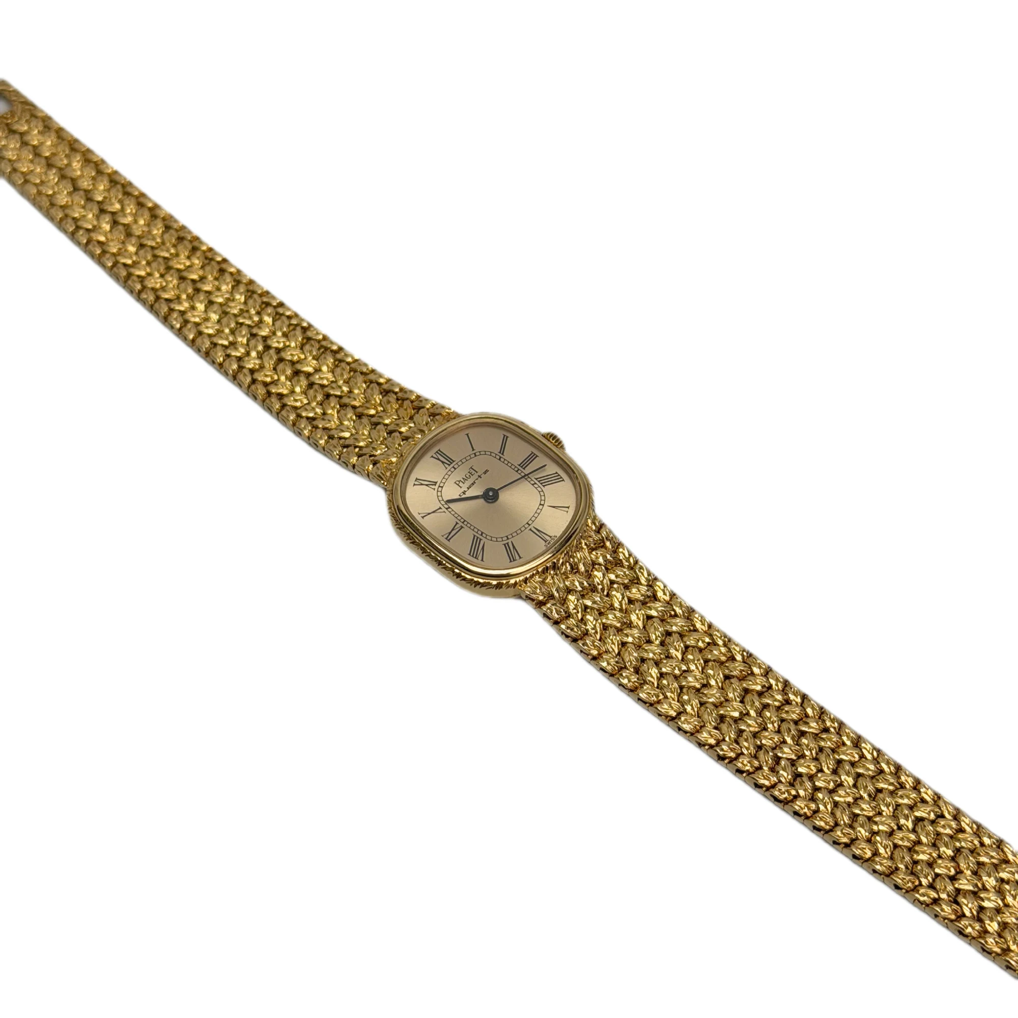 Vintage Piaget Ellipse 8968 – 1970s Yellow Gold with Box & Papers — gallery view 8