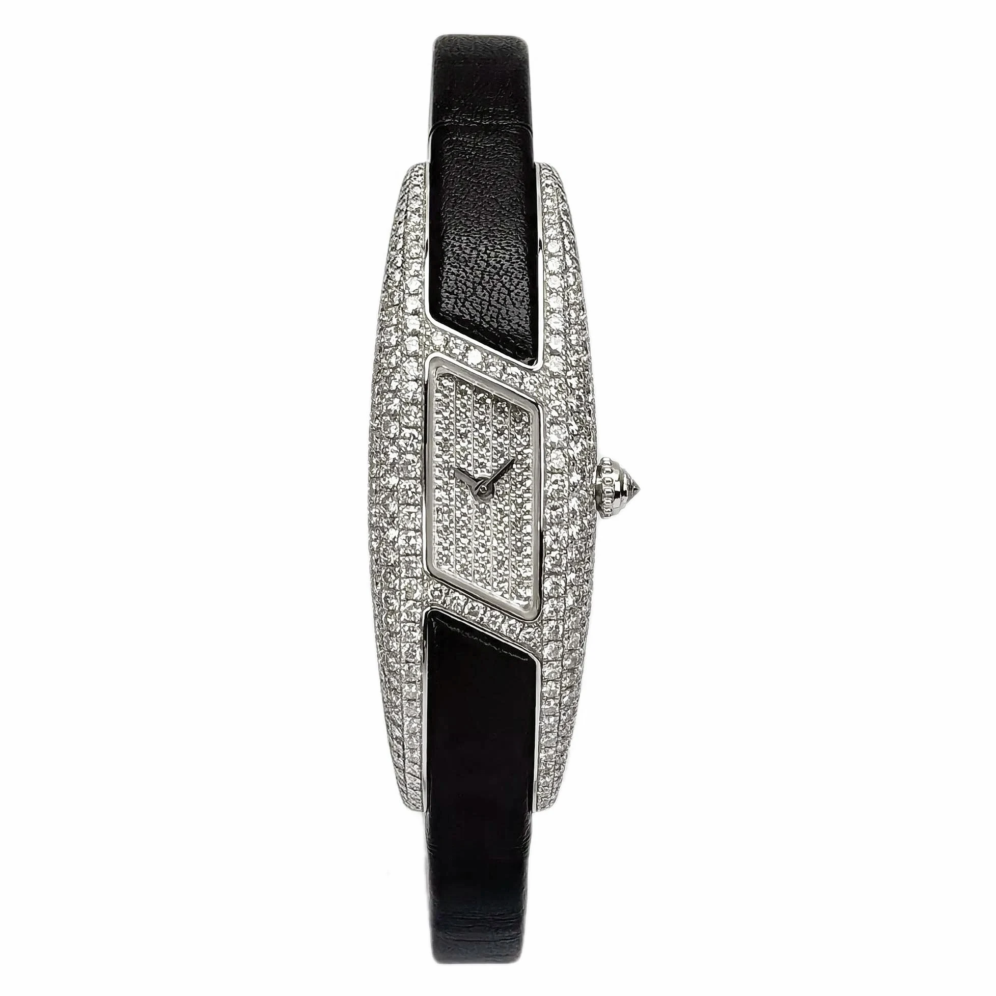 Cartier Himalia 2571 – Diamond-Set White Gold, Full Set — front view