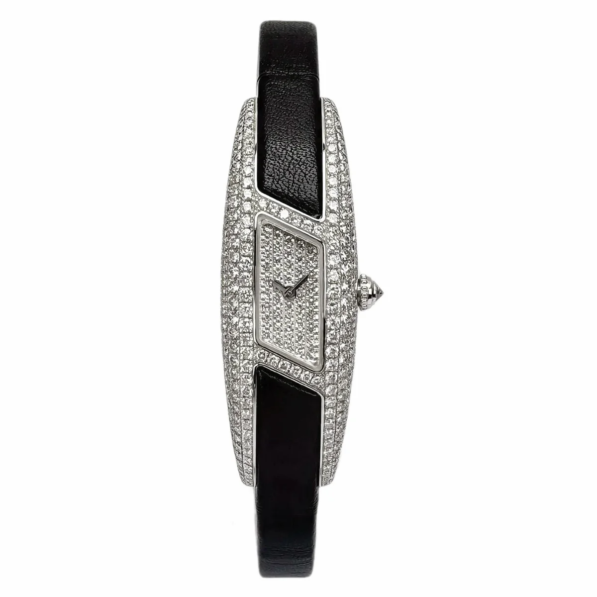Cartier Himalia 2571 – Diamond-Set White Gold, Full Set — front view