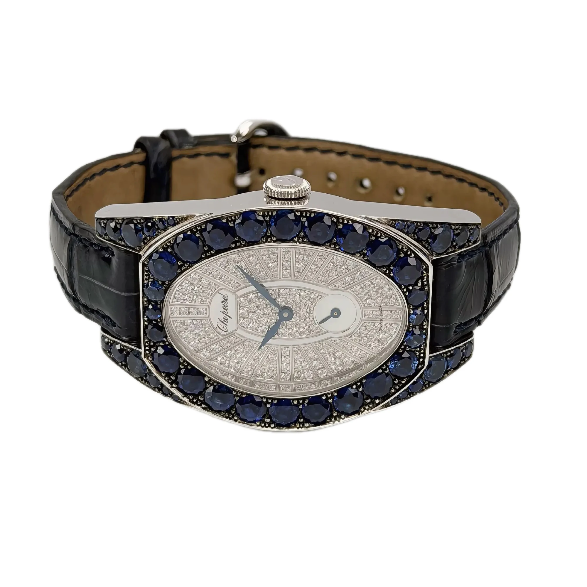 Chopard Cat's Eye Small Seconds 13/70001-23 – Diamond Dial, White Gold — gallery view 4