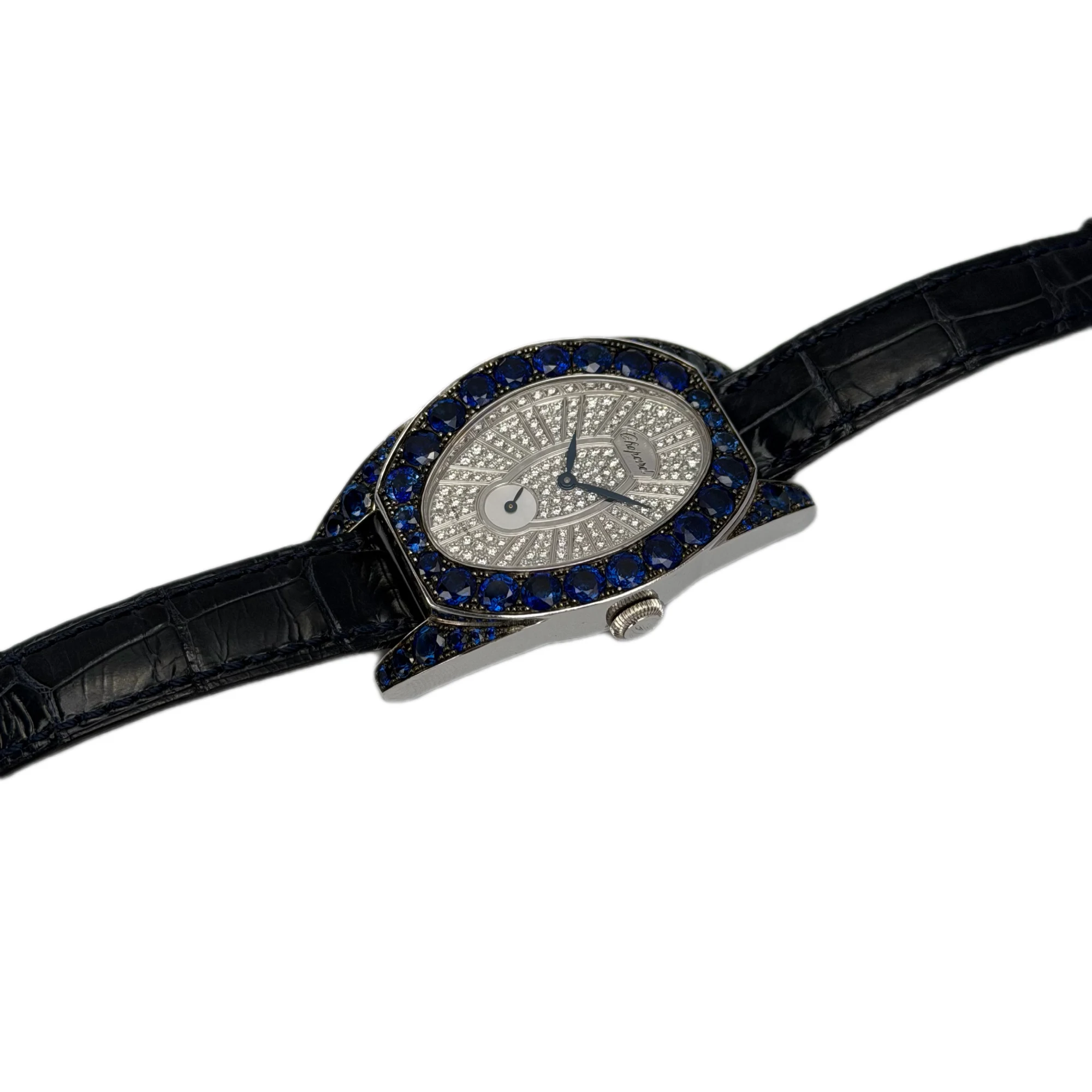 Chopard Cat's Eye Small Seconds 13/70001-23 – Diamond Dial, White Gold — gallery view 6